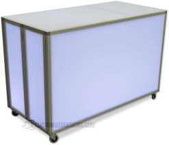 LED Lighted Promo Table - Portable Trade Show Table