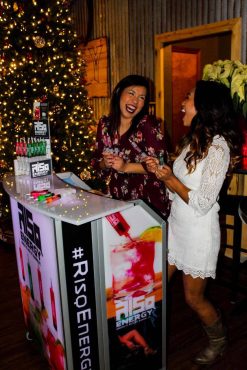 Portable Bar for Energy Drink Promotion